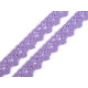 Dantelă bumbac croşetată, lățime 15 mm - Galben (81 Metri) Dantelă bumbac croşetată, lățime 15 mm - Galben (81 Metri)