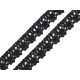 Dantelă bumbac croşetată, lățime 15 mm - Bej deschis (18 Metri) Dantelă bumbac croşetată, lățime 15 mm - Bej deschis (18 Metri)