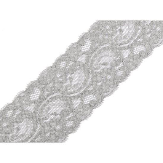 Dantelă elastică, lățime 55 mm - Roșu (50 Metri) Dantelă elastică, lățime 55 mm - Roșu (50 Metri)