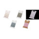 Dantelă bumbac croşetată, lățime 15 mm - Alb (1 Card) Dantelă bumbac croşetată, lățime 15 mm - Alb (1 Card)