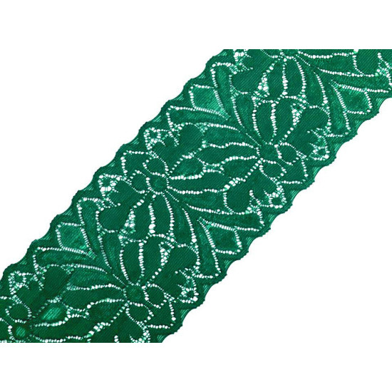 Dantelă elastică, lățime 80 mm - Roz deschis (1 Metru) Dantelă elastică, lățime 80 mm - Roz deschis (1 Metru)