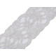 Dantelă elastică, lățime 80-100 mm - Roșu (1 Metru) Dantelă elastică, lățime 80-100 mm - Roșu (1 Metru)