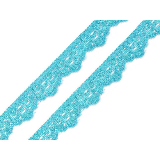 Dantelă elastică, lățime 16 mm - Negru (1 Metru) Dantelă elastică, lățime 16 mm - Negru (1 Metru)