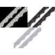 Dantelă elastică, lățime 16 mm - Negru (1 Metru) Dantelă elastică, lățime 16 mm - Negru (1 Metru)