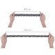Spitze elastisch breite 30 mm - Schwarz (1 Meter) Spitze elastisch breite 30 mm - Schwarz (1 Meter)
