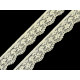 Dantelă elastică, lățime 25 mm - Negru (54 Metri) Dantelă elastică, lățime 25 mm - Negru (54 Metri)