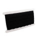 Dantelă elastică, lățime 25 mm - Negru (54 Metri) Dantelă elastică, lățime 25 mm - Negru (54 Metri)