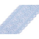 Dantelă bumbac croşetată, lățime 60 mm - Bej deschis (1 Metru) Dantelă bumbac croşetată, lățime 60 mm - Bej deschis (1 Metru)