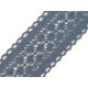 Dantelă bumbac croşetată, lățime 60 mm - Bej deschis (1 Metru) Dantelă bumbac croşetată, lățime 60 mm - Bej deschis (1 Metru)