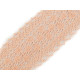 Dantelă bumbac croşetată, lățime 60 mm - Bej deschis (1 Metru) Dantelă bumbac croşetată, lățime 60 mm - Bej deschis (1 Metru)