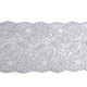 Dantelă elastică, lățime 15 cm - Negru (1 Metru) Dantelă elastică, lățime 15 cm - Negru (1 Metru)
