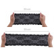 Dantelă elastică, lățime 16 cm - Roșu (1 Metru) Dantelă elastică, lățime 16 cm - Roșu (1 Metru)