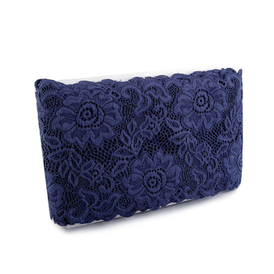 Dantelă elastică, lățime 14 cm - Roșu (1 Metru) Dantelă elastică, lățime 14 cm - Roșu (1 Metru)