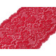 Dantelă elastică, lățime 18 cm - Albastru regal (1 Metru) Dantelă elastică, lățime 18 cm - Albastru regal (1 Metru)