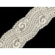 Dantelă elastică, lățime 65 mm - Negru (1 Metru) Dantelă elastică, lățime 65 mm - Negru (1 Metru)