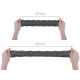 Dantelă elastică, lățime 65 mm - Negru (1 Metru) Dantelă elastică, lățime 65 mm - Negru (1 Metru)