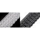 Dantelă bumbac croşetată, lățime 11-12 cm - Alb (1 Metru) Dantelă bumbac croşetată, lățime 11-12 cm - Alb (1 Metru)