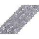 Dantelă bumbac croşetată, lățime 50 mm - Alb (1 Metru) Dantelă bumbac croşetată, lățime 50 mm - Alb (1 Metru)