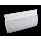 Dantelă bumbac croşetată, lățime 50 mm - Alb (1 Metru) Dantelă bumbac croşetată, lățime 50 mm - Alb (1 Metru)