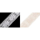 Dantelă bumbac croşetată, lățime 55 mm - Bej deschis (1 Metru) Dantelă bumbac croşetată, lățime 55 mm - Bej deschis (1 Metru)