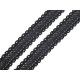 Dantelă bumbac croşetată, lățime 34 mm - Ecru deschis (1 Metru) Dantelă bumbac croşetată, lățime 34 mm - Ecru deschis (1 Metru)