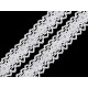 Dantelă bumbac croşetată, lățime 25 mm - Roz pudrat (1 Metru) Dantelă bumbac croşetată, lățime 25 mm - Roz pudrat (1 Metru)