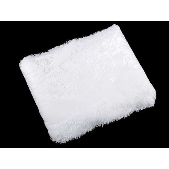 Dantelă franțuzească, lățime 17,5 cm - Off white (3 Metri) Dantelă franțuzească, lățime 17,5 cm - Off white (3 Metri)