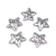 Steluțe decorative cu paiete, ø35 mm - Argintiu (100 Bucăți) Steluțe decorative cu paiete, ø35 mm - Argintiu (100 Bucăți)