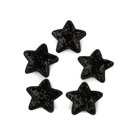 Steluțe decorative cu paiete, ø35 mm - Argintiu (100 Bucăți) Steluțe decorative cu paiete, ø35 mm - Argintiu (100 Bucăți)