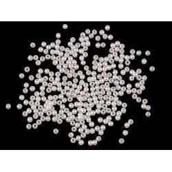 Perle plastic glance, ø3 mm - Sidef (10 Grame)