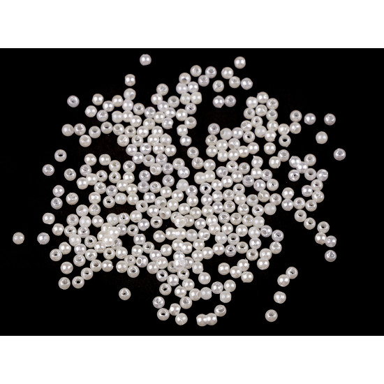 Perle plastic glance, ø3 mm - Auriu (500 Grame) Perle plastic glance, ø3 mm - Auriu (500 Grame)