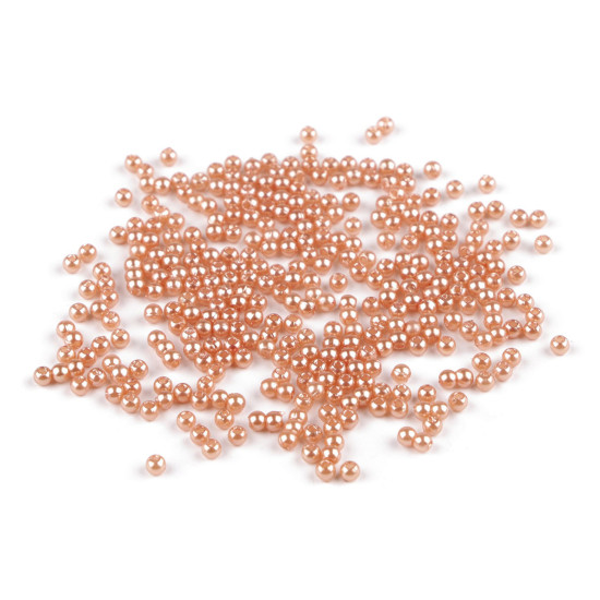 Perle plastic glance, ø3 mm - Auriu (500 Grame) Perle plastic glance, ø3 mm - Auriu (500 Grame)