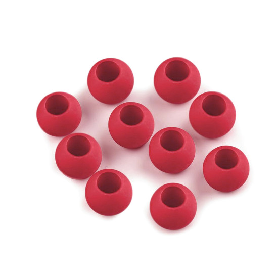 Mărgele mate cu gaură mare, 10x12 mm - Roz pudrat (700 Bucăți) Mărgele mate cu gaură mare, 10x12 mm - Roz pudrat (700 Bucăți)
