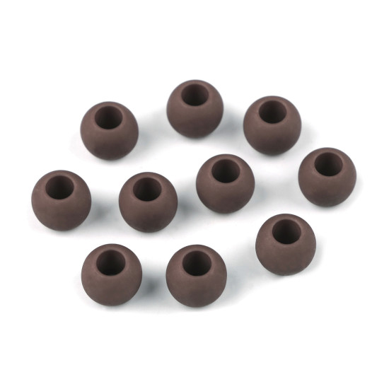 Mărgele mate cu gaură mare, 10x12 mm - Roz pudrat (700 Bucăți) Mărgele mate cu gaură mare, 10x12 mm - Roz pudrat (700 Bucăți)
