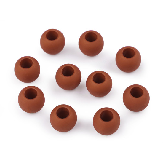 Mărgele mate cu gaură mare, 10x12 mm - Roz pudrat (700 Bucăți) Mărgele mate cu gaură mare, 10x12 mm - Roz pudrat (700 Bucăți)