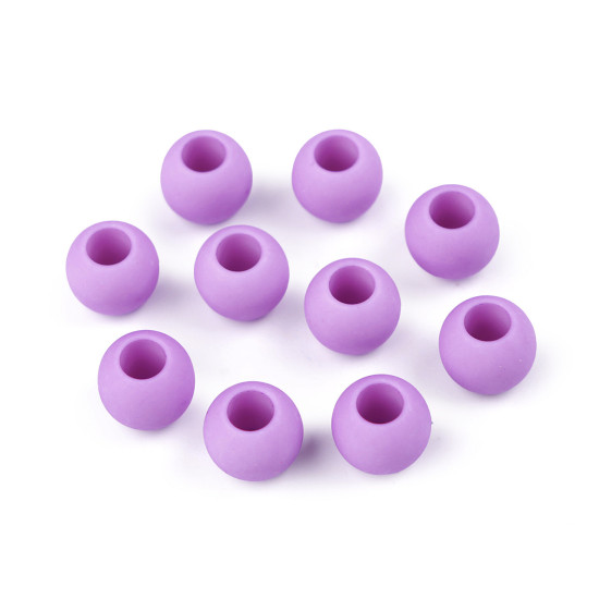 Mărgele mate cu gaură mare, 10x12 mm - Roz pudrat (700 Bucăți) Mărgele mate cu gaură mare, 10x12 mm - Roz pudrat (700 Bucăți)