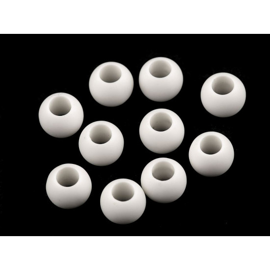 Mărgele mate cu gaură mare, 10x12 mm - Roz pudrat (700 Bucăți) Mărgele mate cu gaură mare, 10x12 mm - Roz pudrat (700 Bucăți)