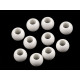 Mărgele mate cu gaură mare, 10x12 mm - Roz pudrat (700 Bucăți) Mărgele mate cu gaură mare, 10x12 mm - Roz pudrat (700 Bucăți)