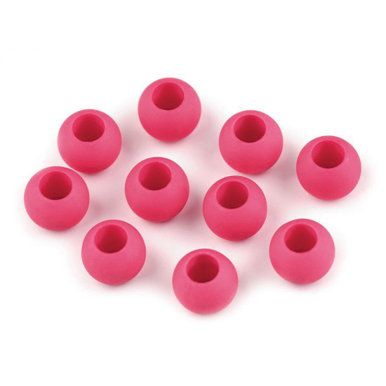 Mărgele mate cu gaură mare, 10x12 mm - Roz pudrat (700 Bucăți) Mărgele mate cu gaură mare, 10x12 mm - Roz pudrat (700 Bucăți)
