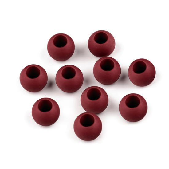 Mărgele mate cu gaură mare, 10x12 mm - Roz pudrat (700 Bucăți) Mărgele mate cu gaură mare, 10x12 mm - Roz pudrat (700 Bucăți)