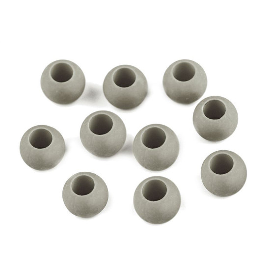 Mărgele mate cu gaură mare, 10x12 mm - Roz pudrat (700 Bucăți) Mărgele mate cu gaură mare, 10x12 mm - Roz pudrat (700 Bucăți)