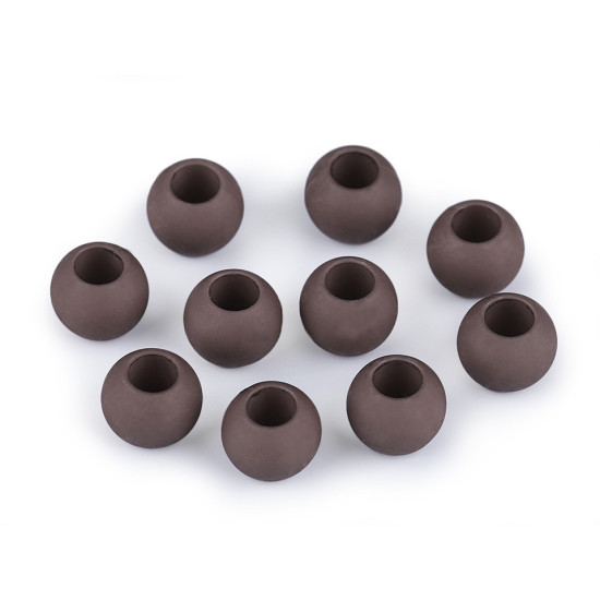 Mărgele mate cu gaură mare, 10x12 mm - Roz pudrat (700 Bucăți) Mărgele mate cu gaură mare, 10x12 mm - Roz pudrat (700 Bucăți)