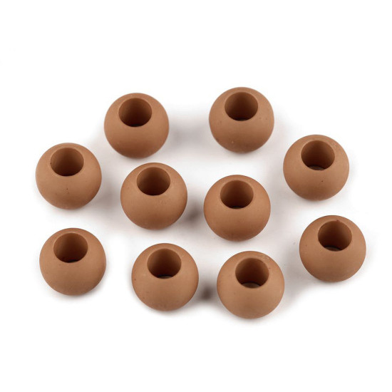 Mărgele mate cu gaură mare, 10x12 mm - Roz pudrat (700 Bucăți) Mărgele mate cu gaură mare, 10x12 mm - Roz pudrat (700 Bucăți)