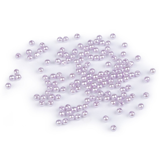 Perle plastic glance, ø4 mm - Bleu turcoaz (10 Grame) Perle plastic glance, ø4 mm - Bleu turcoaz (10 Grame)