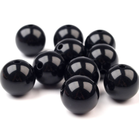 Mărgele din plastic color, ø20 mm - Alb (110 Bucăți) Mărgele din plastic color, ø20 mm - Alb (110 Bucăți)
