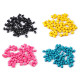 Mărgele din lemn ovale, 5x8 mm - Negru (20 Grame) Mărgele din lemn ovale, 5x8 mm - Negru (20 Grame)