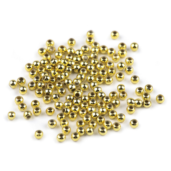 Mărgele plastic glance metalic, ø4 mm - Platinum (100 Grame) Mărgele plastic glance metalic, ø4 mm - Platinum (100 Grame)