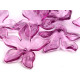 Mărgele floare, ø25 mm - Transparent (800 Bucăți)