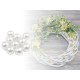 Perle decorative, fără orificiu, ø10 mm - Verde deschis (150 Bucăți) Perle decorative, fără orificiu, ø10 mm - Verde deschis (150 Bucăți)