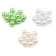 Perle decorative, fără orificiu, ø10 mm - Verde deschis (150 Bucăți) Perle decorative, fără orificiu, ø10 mm - Verde deschis (150 Bucăți)